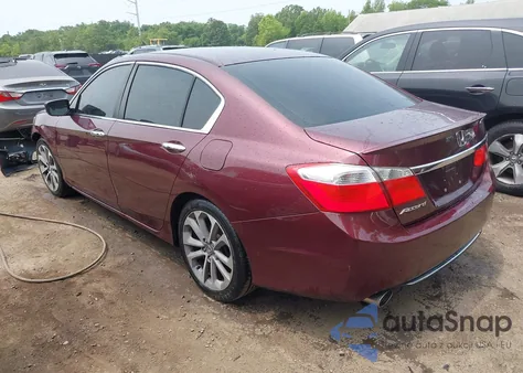 2014 Honda Accord Sdn Sport из США, поврежденный, VIN 1HGCR2F59EA062906